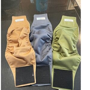 New Male Dog Diapers Belly bands set‎ of 3 Extra Small
